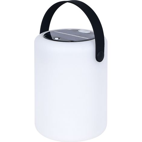 Lampe LED Camping Cylindre Sans Marque Modèle USB-C Solaire Rechargeable Étanche pour Jardin Terrasse et Extérieur Ambiance (1/4)