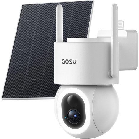 4K 8MP Caméra Exterieure sans Fil Solaire Suivi Auto 360° PTZ (1/5)