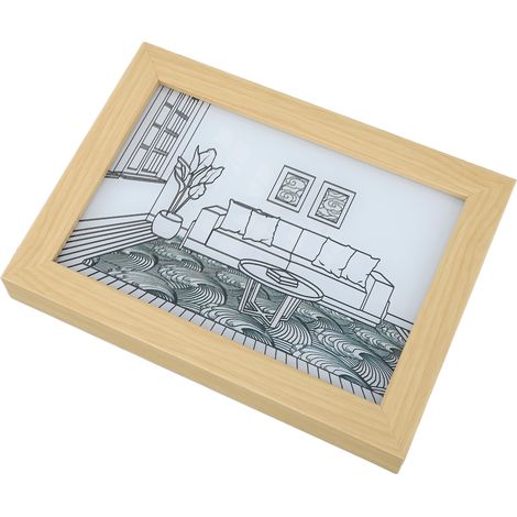 Dekoratives LED-Leuchtbild im japanischen Anime-Stil mit 3 Beleuchtungsmodi, USB-Anschluss, Abmessungen: 23 x 17 x 3 cm (1/4)