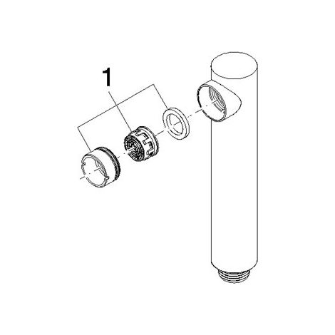 Dornbracht 04121110600-00 Douchette Robinet Pièces de rechange