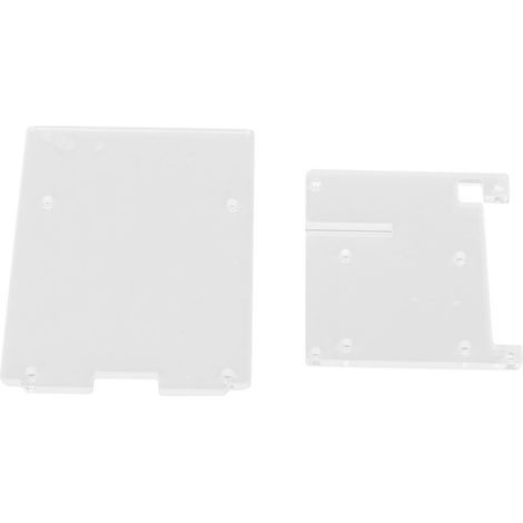 Boîtier acrylique transparent pour Raspberry Pi 4B - Protection et installation facile pour caméra haute qualité (1/5)