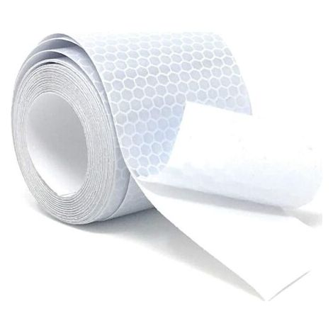 Ruban réfléchissant de haute qualité de 3 mètres à coller et à découper - Ruban réfléchissant résistant aux intempéries - Ruban d'avertissement, Sécurité pour le marquage - Ruban réfléchissant (1/3)