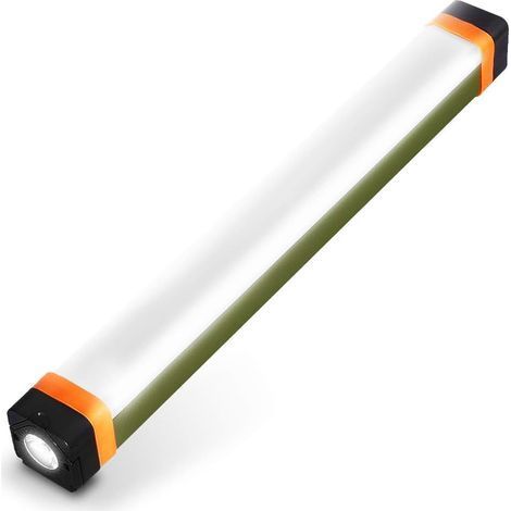 Barre lumineuse magnétique rechargeable 5.5W – 4 modes d'éclairage – Batterie 3600mAh – Base magnétique et crochet pour camping (1/5)