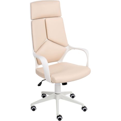 Bürostuhl DELIGHT II Kunstleder Hellbeige