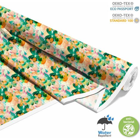 TESSUTI DECORATIVI PER ESTERNI OXFORD - Motivo Fiori I DX5618 (1/5)