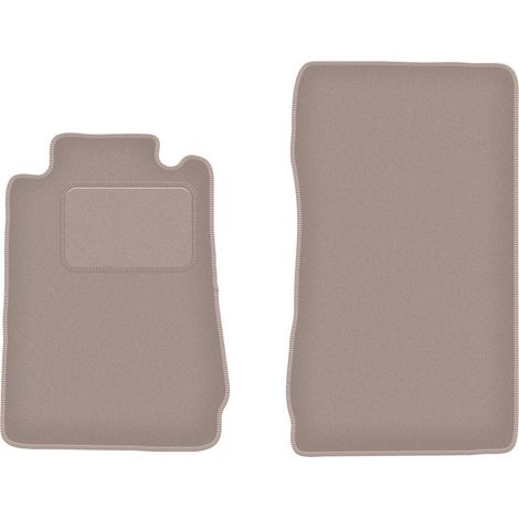 Tapis en velours beige pour : Mercedes SLK R170 cabriolet (1996-2004) (1/5)
