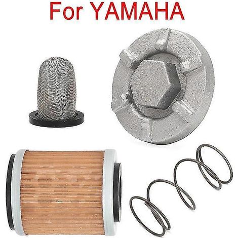 Ölablassschrauben-O-Ring & Ölfilterfeder-Set für Yamaha Raptor Warrior Big Bear 350 400 OEM 4HC-15351-00-00 93210-35512-00--