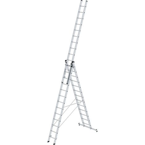 Günzburger Steigtechnik Echelle polyvalente 3nombre avec traverse nivello 3 x 13nombre de barreaux - 011144 (1/4)