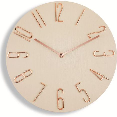 Horloge Murale - Quartz Radio - Calendrier Intégré - 30 Cm (1/4)