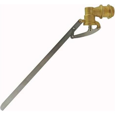 Robinet à flotteur industriel en inox pour eaux dures 1/2''