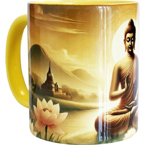 Mug en céramique sérénité de Bouddha - CBKreation
