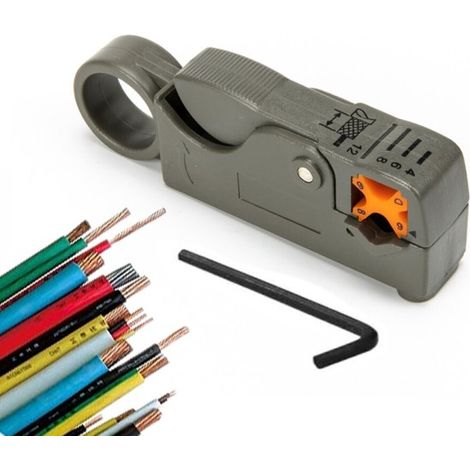 Outil de dénudage automatique de fils 4 6 8 12 mm, pince à dénuder, coupe-fils, outil de sertissage (1/5)