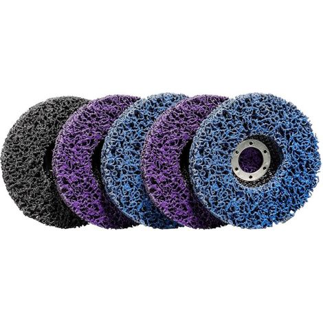[JAMAIS UTILISÉ]5 Disques de Nettoyage CSD 115 mm Pour Meuleuse d'angle En Nylon Pour éliminer la Rouille les Soudures Éliminer la Peinture la Rouille et l'oxydation