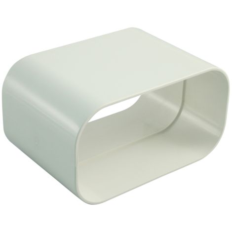 raccordo per canale piatto 150x80 mm - bianco.