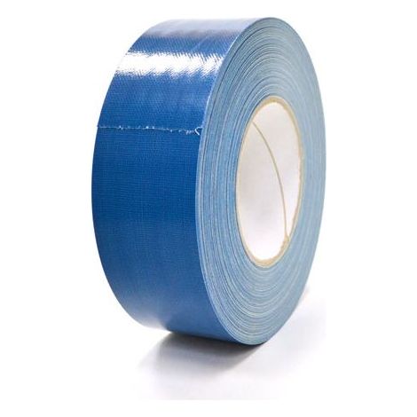 Gaffeur ruban adhésif Toilé - 50 mm x 50 m - Bleu (1/2)
