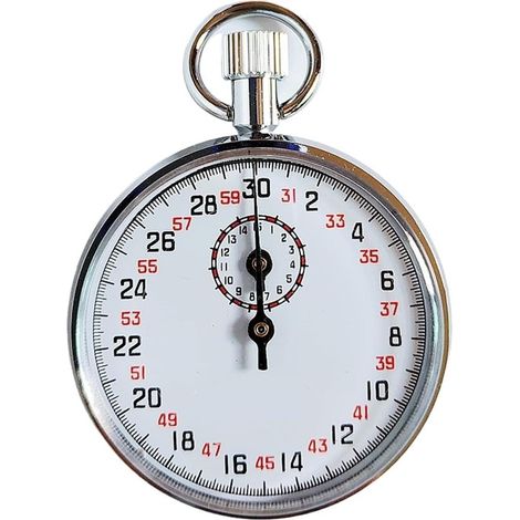 Chronomètre Mécanique en Acier, Chronomètre D'athlétisme, De Course À Pied, De Compétition, De Sport en Métal, Minuterie D'entraînement(SXJ505) (1/4)