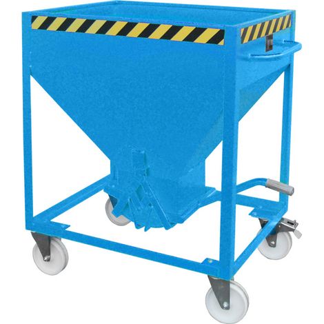 Bauer Südlohn Silobehälter SR 375, peint, bleu clair (1/2)