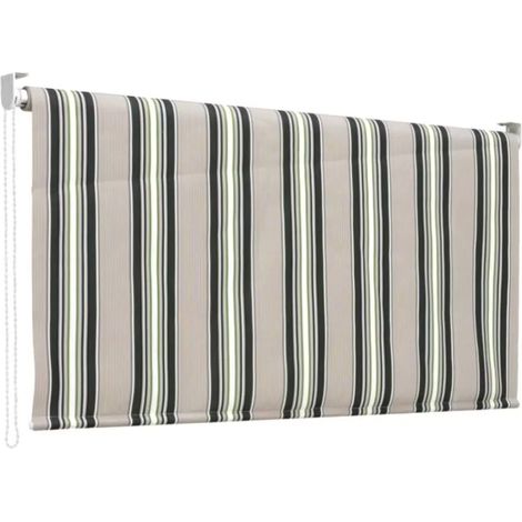 Tenda Sole Caduta 200x250 H Alluminio Attacco Soffitto Terrazzo Riga Verde Rullo