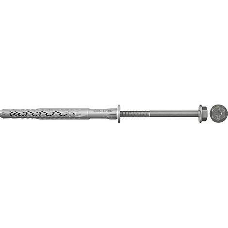 Fischer 50x Tassello lungo SXRL 10 x 60 mm FUS Vite esagonale con rondella acciaio inossidabile A4 - 546507 (1/4)