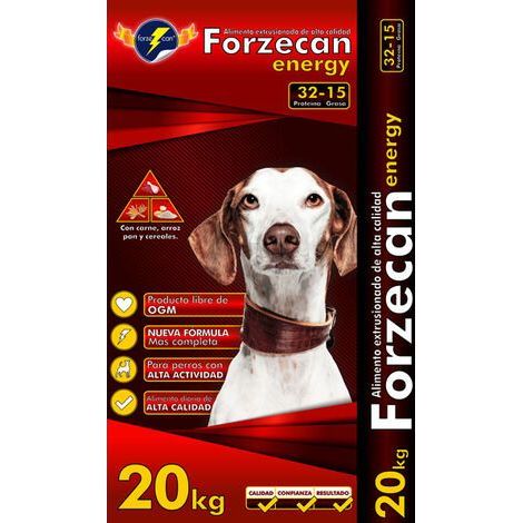 Pienso FORZECAN ENERGY 20Kg para perros adultos con alta (1/2)