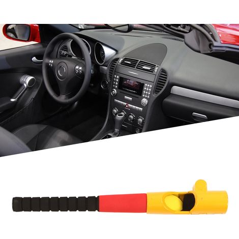 antivol de volant de voiture, dispositif antivol de type baseball, antivol universel pour voiture (1/5)