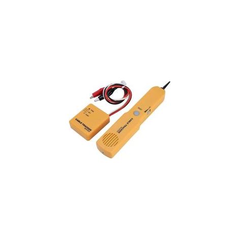 Traceur de Fil, Testeur de Câble électrique Réseau, Générateur de tonalité et Kit de Sonde, Traceur de Circuit RJ11, Détecteur de Ligne de Recherche de Disjoncteur de Toner (1/5)