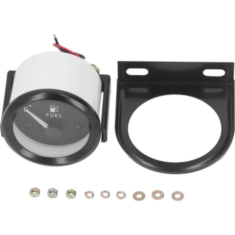 Jauge de niveau de carburant 2 pouces, compteur de réservoir de carburant pour moto avec rétro-éclairage LED pour modèles modifiés à essence (1/5)