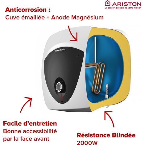 Chauffe-eau Electrique ANDRIS LUX 15L Sur Évier - Ariston Professionnel