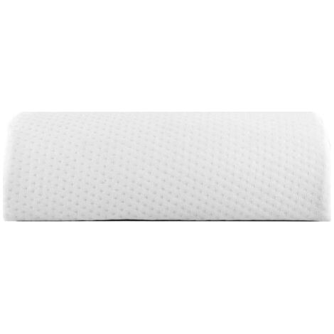 Porte Carte Table Oreiller Demi-Cercle en Latex Naturel, Soutien de la Colonne cervicale, Oreiller cylindrique, Protection Lombaire, traversin de Taille, Sommeil (1/5)
