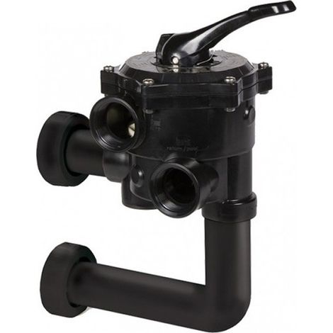 Vanne PE de rechange pour filtre à sable Triton TR100/TR140 – Filetage plomberie 2" – Vanne multivoies pour usage intensif (1/2)