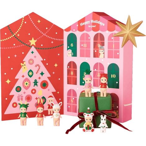 Calendrier de l'Avent Sonny Angel – Édition limitée 12 figurines exclusives – Modèles inédits collectors – Univers kawaii