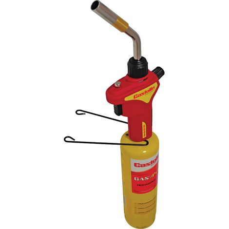 Banyo – Kit de brasage Castolin CTK27 – Brûleur avec allumage Piezo – Bouteille de gaz Map/Pro – Température jusqu'à 2100°C – Autonomie 2h (1/3)