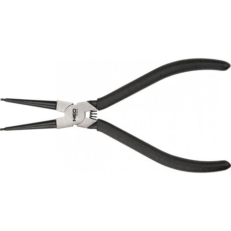 Alicates para anillos de retención de 180 mm, internos, rectos (1/3)