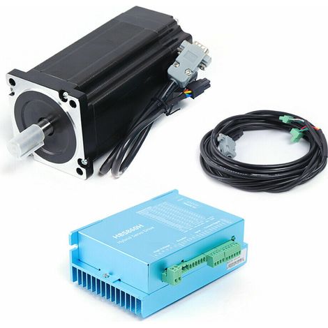 12Nm Closed Loop 8A Nema34 Stepper Motor DSP Schrittmotor Drive Set HBS86H (1/5)