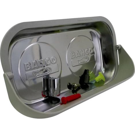 BAHCO Vassoio Magnetico Porta Attrezzi Rettangolare 24x14 cm (1/2)