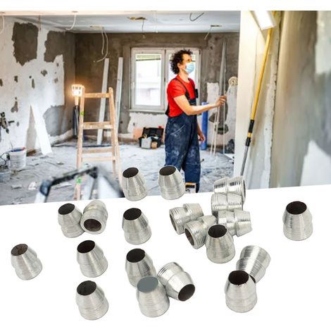 Cale clé sécurité axe manche rondes fer embout splitter bois 18mm 20 pièces (1/5)
