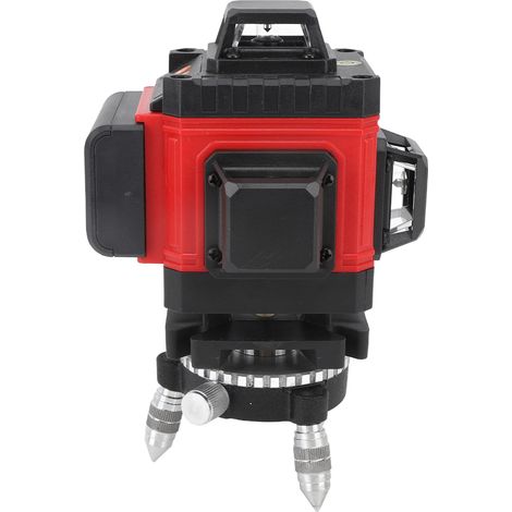 Niveau laser horizontal 16 lignes, projecteur infrarouge vert haute précision 360° pour marquage mural, norme américaine 110-240V (niveau livré avec batterie adaptée télécommande avec batterie intégr (1/5)