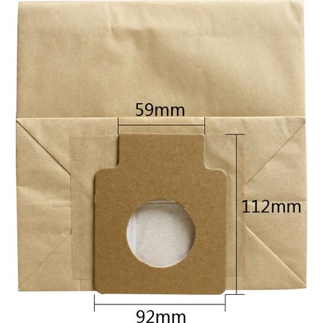 Zubehör für Staubsauger (MC-2700/MC-2760/MC-4760/MC-80): Staubbeutel, Müllbeutel, Papiertüten (C-11) (1/5)