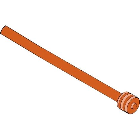 faac pièce détachée piston avec l'extrémité courbée s450h 63000656 (1/3)