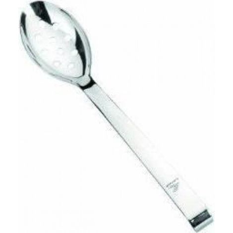 Cuillère - Inox 18/10 - Perforée - Pour Buffet Auto-Service - Longueur 22 Cm - 20 Pièces