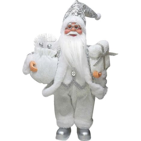Adornos navideños, muñeco de Papá Noel, regalo de Navidad, juguete, decoración de mesa para Navidad n.º 4121 (1/3)