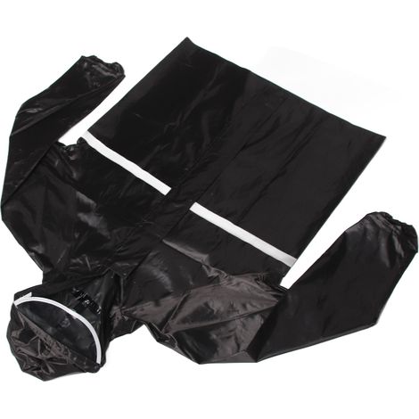 Ensemble imperméable 2 pièces Oxford épais avec fente, bande réfléchissante, ciré renforcé pour homme et femme, taille L (1/3)