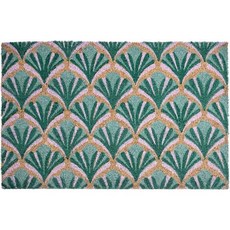 Fußmatte TATALIK Grün 40 x 60 cm Kokosfasern