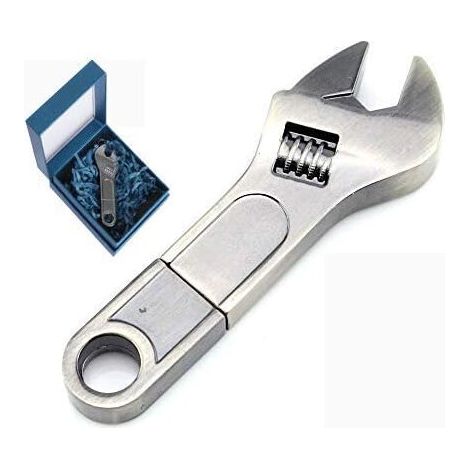 Grazie alla sua originale ed elegante interfaccia USB 2.0 a forma di chiave metallica e al suo design a chiave, questo prodotto offre elevate velocità di trasferimento dati ed è anche la scelta ideale (1/4)