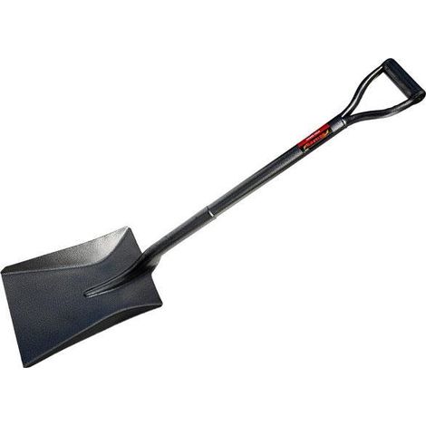 Builders Shovel Square Mouth Spade Scoop Gardening Builder Steel CT0267