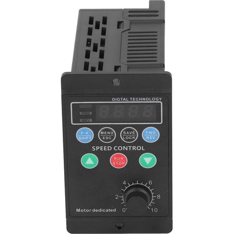 Variateur de fréquence monophasé 176-264V entrée, sortie triphasée 0-220V, convertisseur de fréquence 750W (1/5)