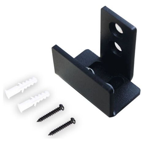 Guide de sol pour porte de grange, guide de porte coulissante en bas, guide de porte coulissante de grange, guide de sol robuste pour porte coulissante, rails de porte de placard coulissants (1/5)