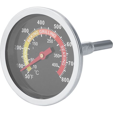 Thermomètre de barbecue en acier inoxydable 50800℉ pour la cuisson au barbecue (1/5)