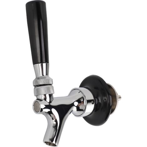 Robinet de bière pression réglable G5/8 en laiton, contrôleur de débit, facile à installer, pour le brassage amateur, 5 cm (2 pouces). (1/5)