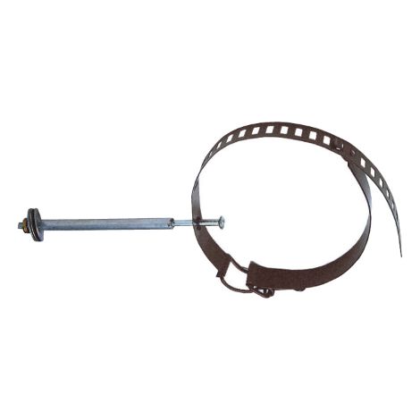 25 colliers rA glables Collier de tuyau noir 8-14 cm pour poA les A bois